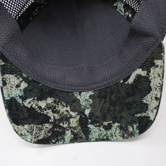 Lululemon Commission Variegated Mesh Back Camo Hat Men One Size Snapback Trucker - Picture 11 of 12